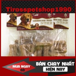 [❌GIÁ SỈ❌] ĐỒ ĂN THÚ CƯNG- XƯƠNG DA BÒ ( 10 CHIẾC) DÀNH CHO CHÓ GẶM ❤️