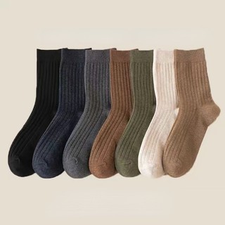 Đôi Tất Chân cotton Kẻ Sọc Thể Thao Cho Nam