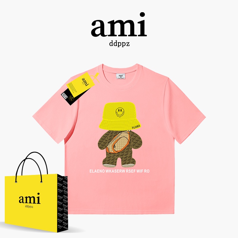 Áo Thun Cổ Tròn In Họa Tiết Bằng Vải cotton Thời Trang Mùa Hè Hàng Mới Dành Cho Nam Nữ