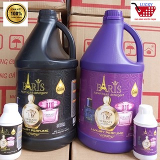 Nước Giặt xả Paris 2 in1 3,6L Hương Nước Hoa Cao Cấp