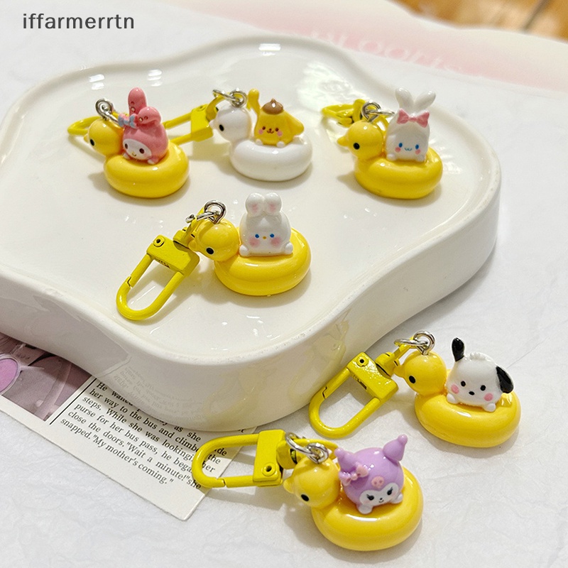 Iff Móc Khóa Hình Chú Vịt Vàng sanrio melody cinnamoroll pochacco Hoạt Hình Thời Trang