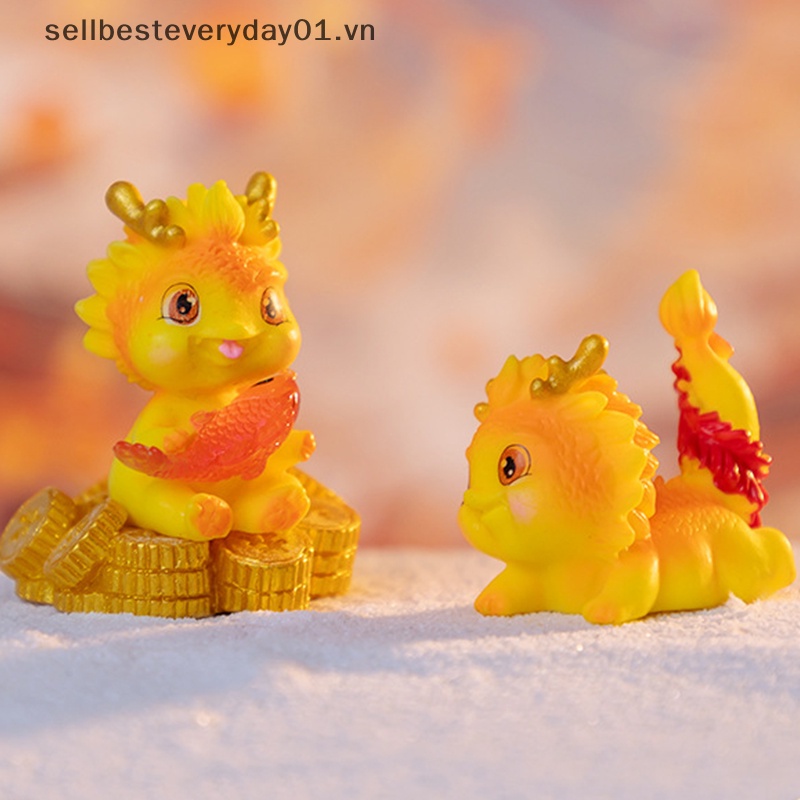 Stella & Tượng Hình Rồng Mini Dễ Thương Trang Trí Nhà Cửa Dịp Năm Mới