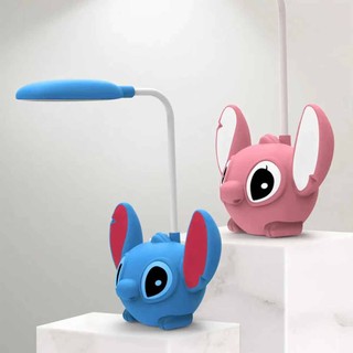 Stitch with a pencil sharpener, small night light LED night table lamp, children's toy