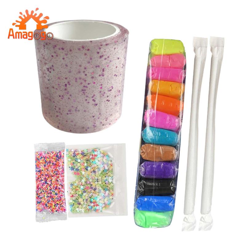 Amagogo Cuộn Băng Dính Bong Bóng Dùng Làm Đồ Thủ Công diy Cho Bé