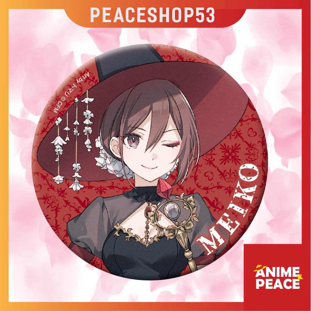 Huy hiệu Hatsune Miku Vocaloid Lấp Lánh Huy Hiệu Vocaloid Ver 9 Set Phù Thủy HH67