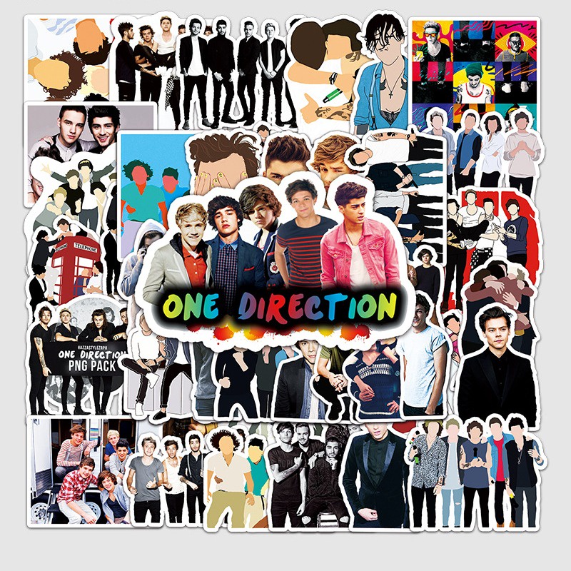 Z&M❀One Direction-Hình Dán❀2Stlye 50Pcs/Set KCharselect Unicode Block Name