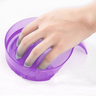 Bát ngâm tay làm móng tay bằng nhựa-BOMME