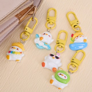 1 Móc Khóa Hình Vịt Con Dễ Thương