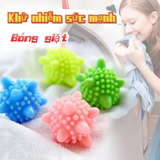 Bóng Giặt Đồ Khử Trùng Chống Rối Chống Rối Tiện Dụng 1K Bóng ma thuật máy giặt, khử nhiễm, chống rối, tẩy lông, chống thắt nút, bóng giặt khử nhiễm lớn
