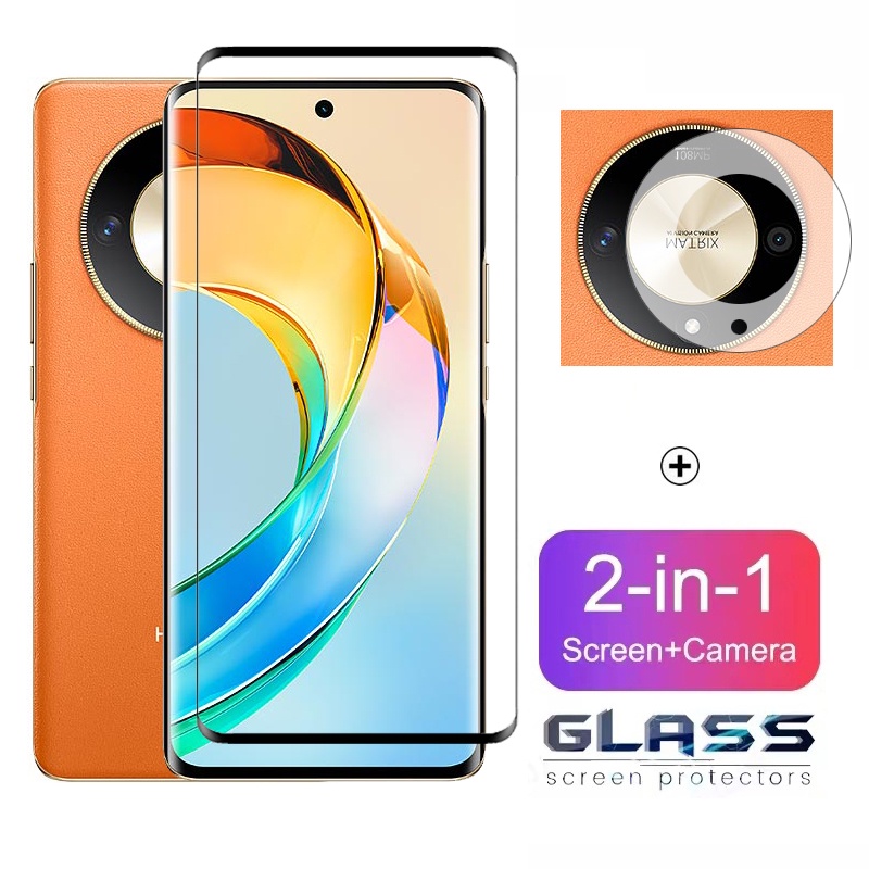 Kính Cường Lực Honor X9b 5G 2 Trong 1 Chất Lượng Cao Cho Honor X9b 5G X9b X8b X7b X9a X6a X8a X7a 4G