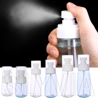 Bình xịt nước hoa rỗng bằng nhựa trong suốt có thể đổ đầy lại 30 / 60 / 100ml