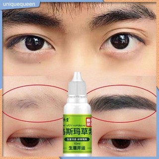 Usma Nước ép cỏ Bột cỏ Nguyên chất lỏng Lông mày lỏng Usman Tăng trưởng lông mi Chất lỏng tóc phát triển uni