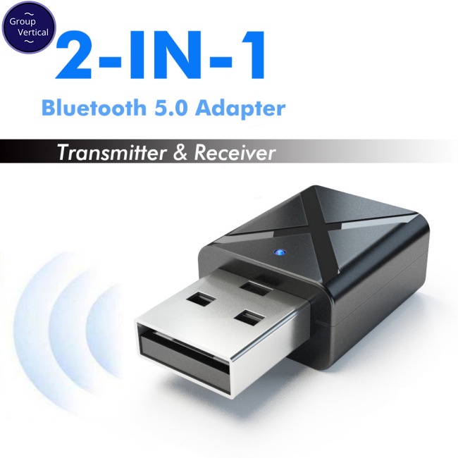 Bộ Truyền Nhận Tín Hiệu Âm Thanh Không Dây Bluetooth 5.0 3.5mm 2 Trong 1