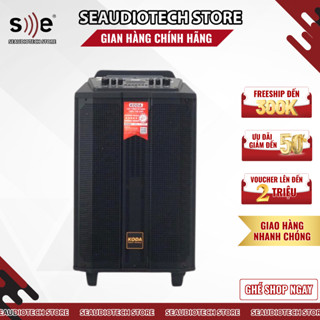Loa Kéo Bass 30 Koda KD1211 VERSION 2 HÀNG CAO CẤP, Loa Karaoke Di Động Tiện Dụng, Có Đèn Blue Led, Tặng 2 Micro