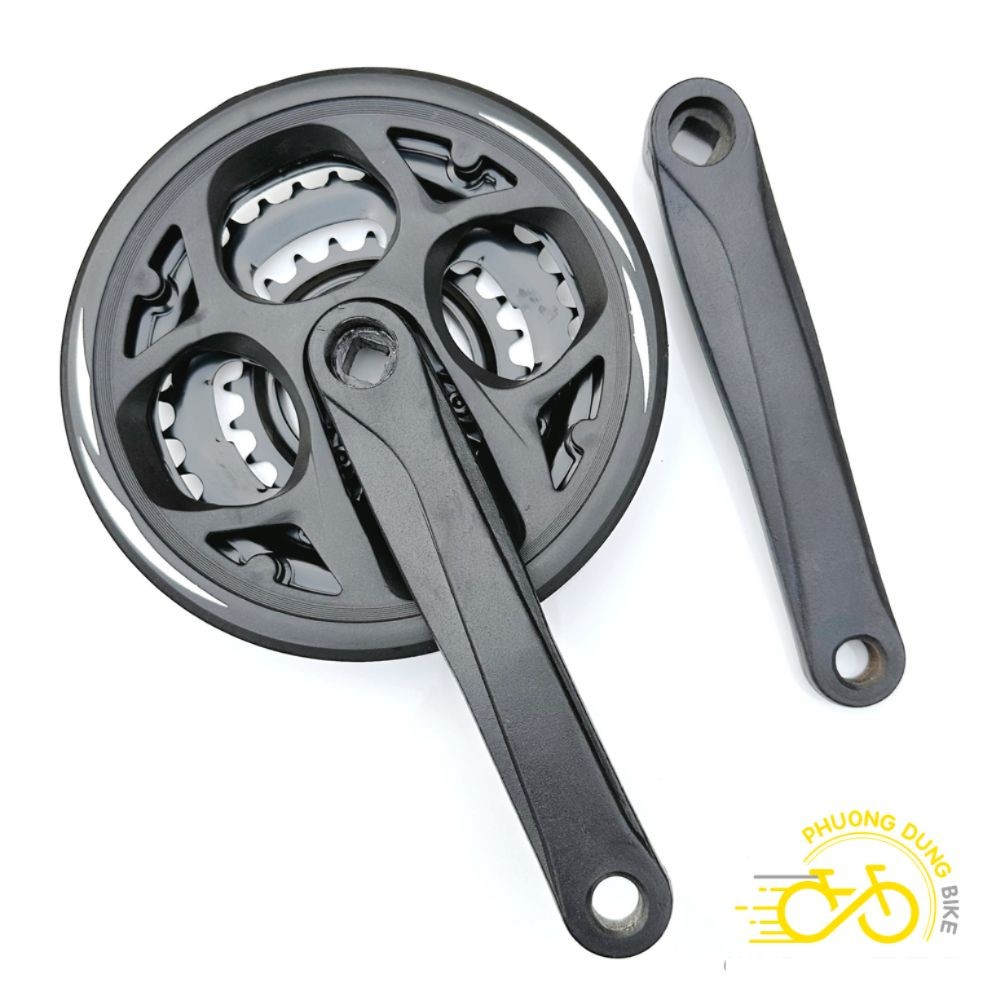 Đùi đĩa (Giò dĩa) xe đạp 24-34-42T - Kiểu 03