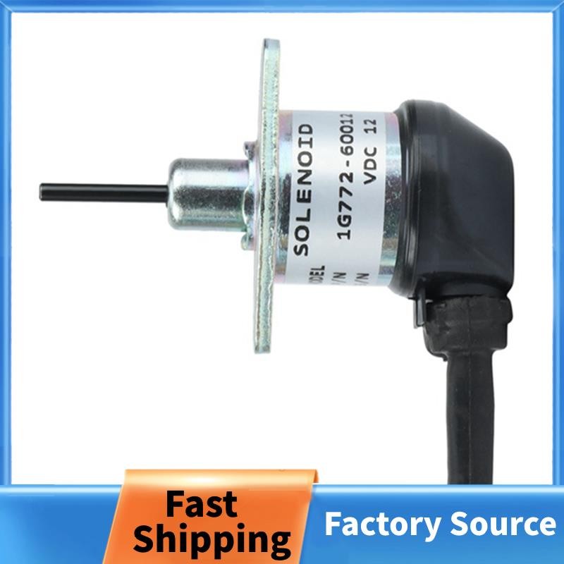 1 Cái 12V Nhiên Liệu Tắt Van Điện Từ 1G772-60014 1G772-60012 Linh Kiện Thay Thế Cho V2607 V3300 V360