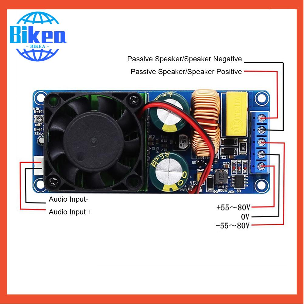 Bảng Mạch Nguồn hifi irs2092 dc dc Dành Cho Loa subwoofer Xe Hơi