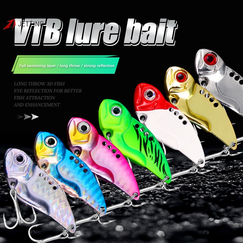 Mồi Câu Cá Giả Bằng Kim Loại Cứng Kèm Móc Câu Kích Thước 45-55mm