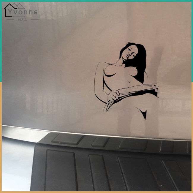 Yvone Hình Dán Trang Trí Xe Hơi Kiểu bikini Gợi Cảm Độc Đáo