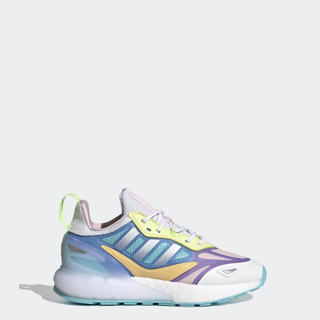 adidas Phong cách sống Giày ZX 2K Boost 2.0 Trẻ em trắng GZ7502