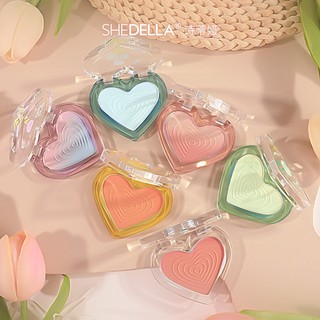 Shedella Phấn Má Hồng Trái Tim Màu gradient