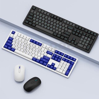 Bộ bàn phím và chuột không dây akko mx108 2.4g cho máy tính