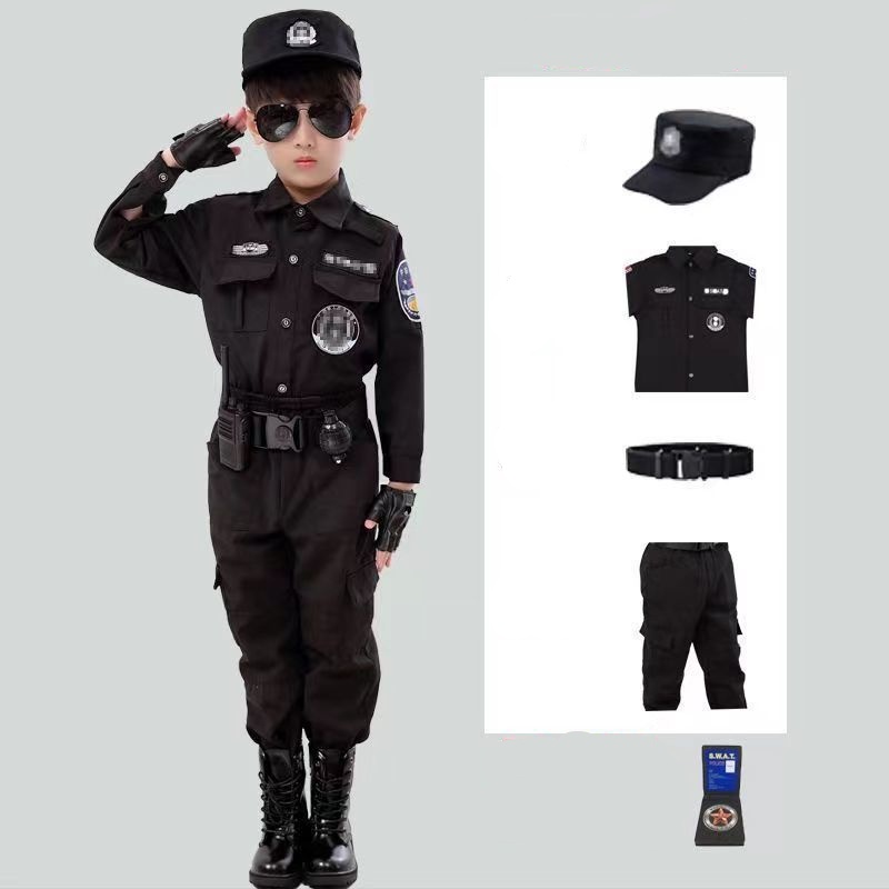 Bộ Đồ Hóa Trang Cảnh Sát Dịp halloween 2023 Cho Bé Trai