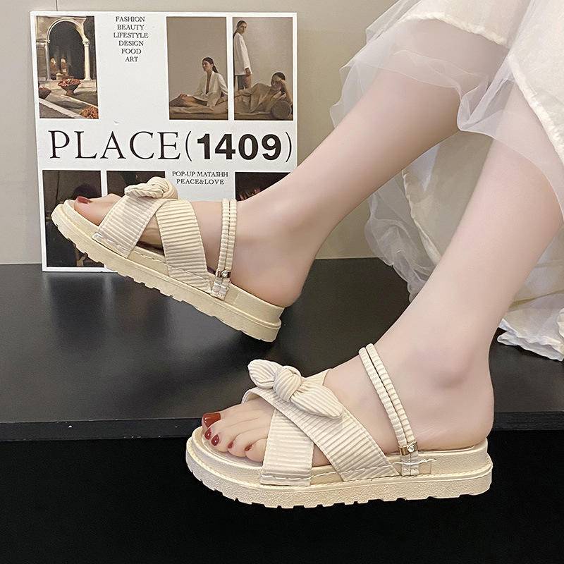 Xăng đan Đế Dày Thời Trang Mùa Hè Cho Nữ