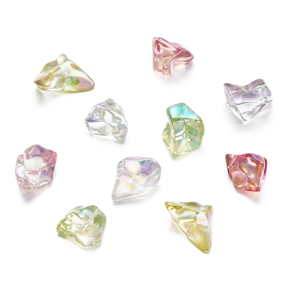 St.kunkka Set 4 Hạt Đá acrylic Lớn Làm Trang Sức diy