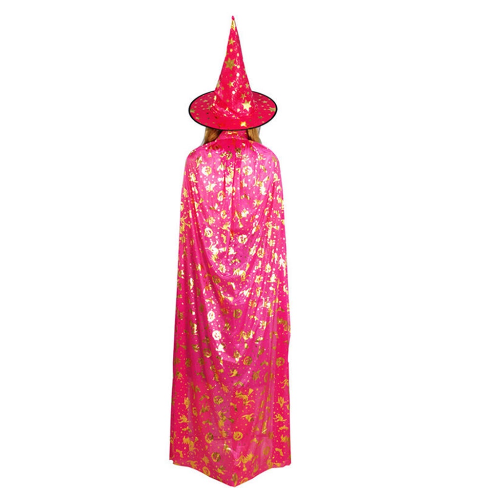 Áo Choàng Hóa Trang Phù Thủy halloween Cho Bé Trai Và Bé Gái