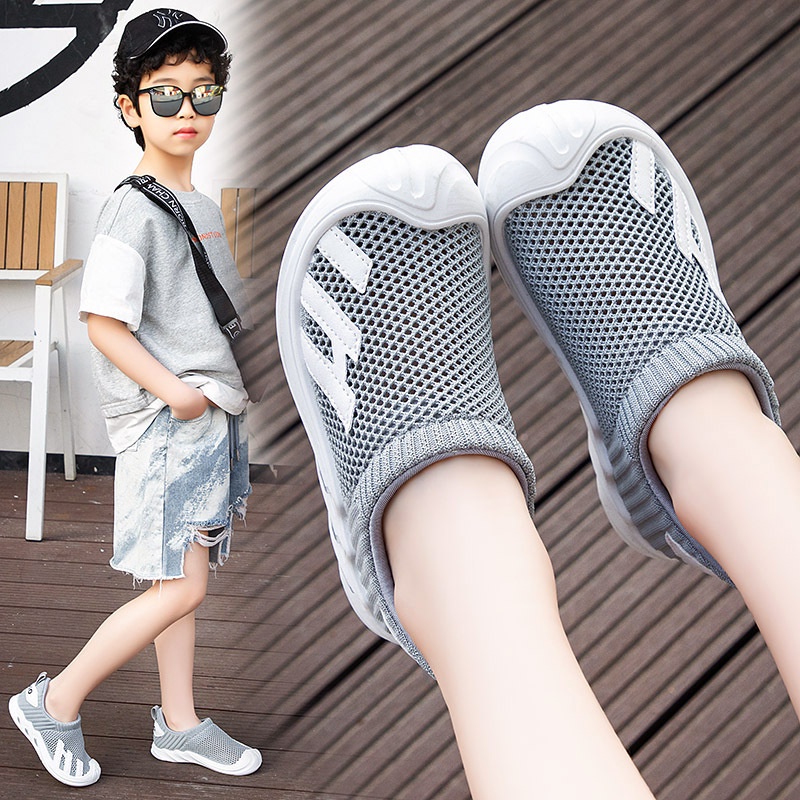 Giày Thể Thao Đế Mềm Thoáng Khí Thời Trang Mùa Hè 2023 Cho Bé