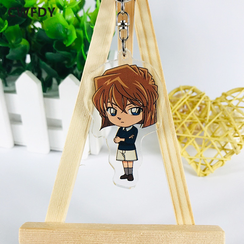 Móc khoá thám tử lừng danh conan Anime Detective Conan Keychain Kudo Shinichi Phụ kiện trang trí chibi cute