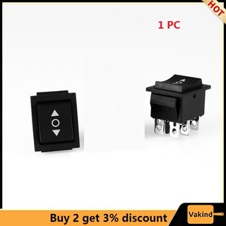 Vakind Công Tắc Phân Cực 6pin 20a 12v dpdt Có Chức Năng Đặt Lại