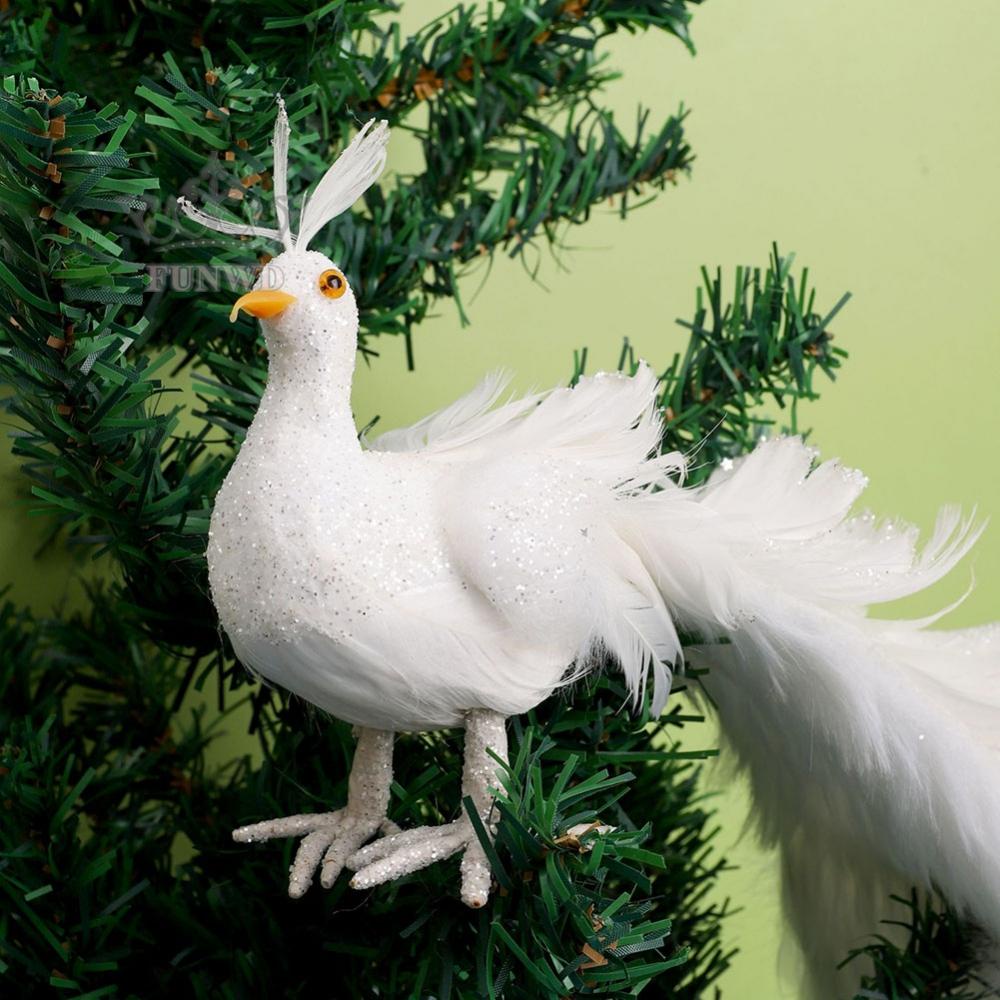 Chim Công Giả Bằng Xốp Trang Trí Đám Cưới