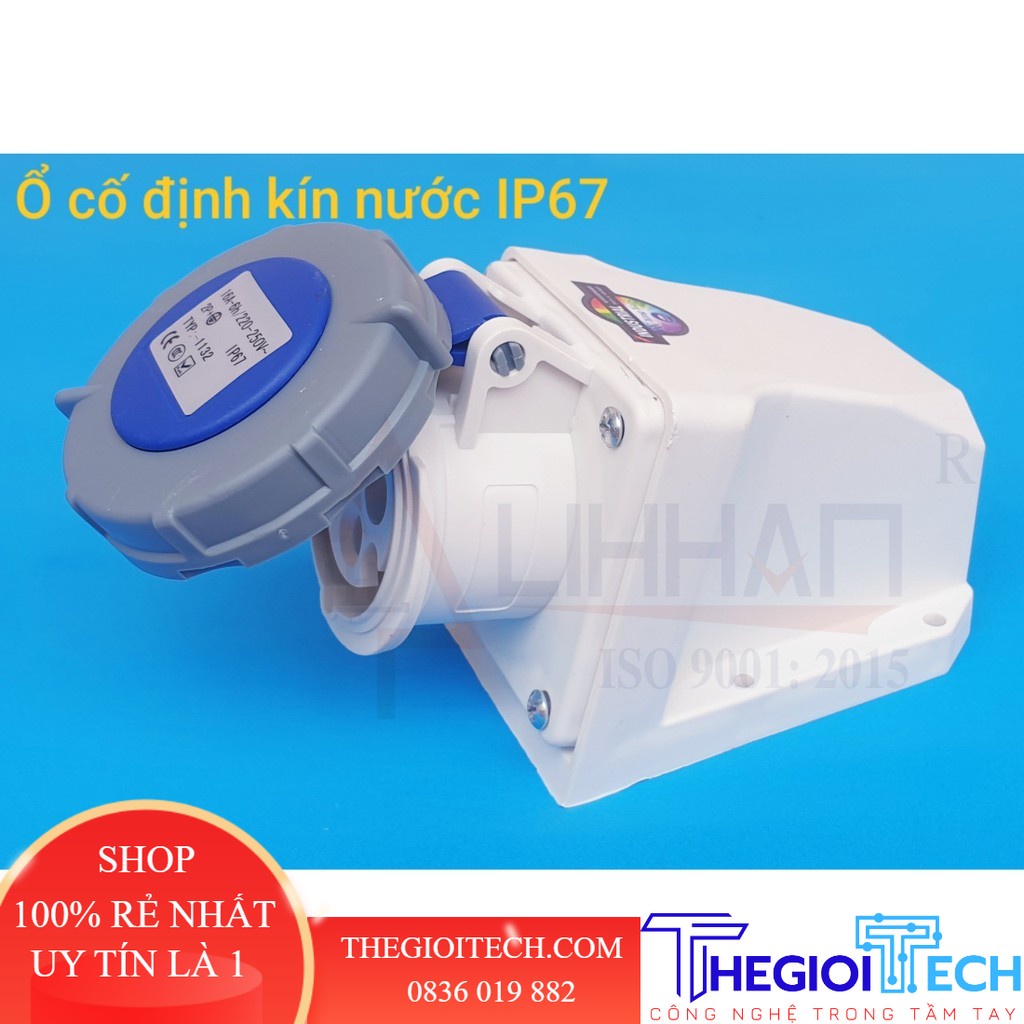 Ổ cố định kín nước IP 67