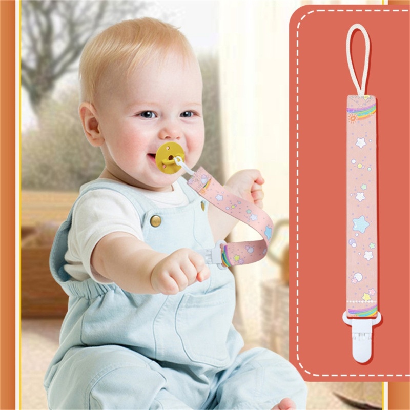 Haha Dây Kẹp Giữ Núm Vú Giả Cho Bé Trai Bé Gái
