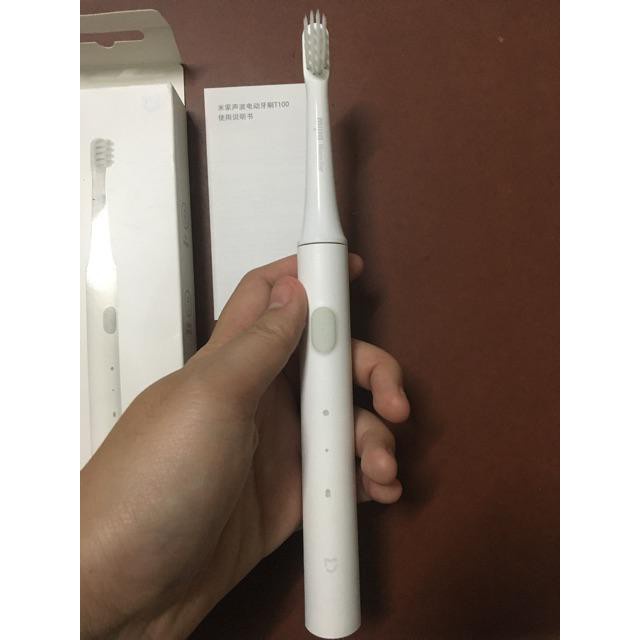 Bàn Chải Điện Xiaomi Mijia T100 - Làm Trắng Răng, Lấy Sạch Mảng Bám Kèm Tính Năng Chống Nước IPX
