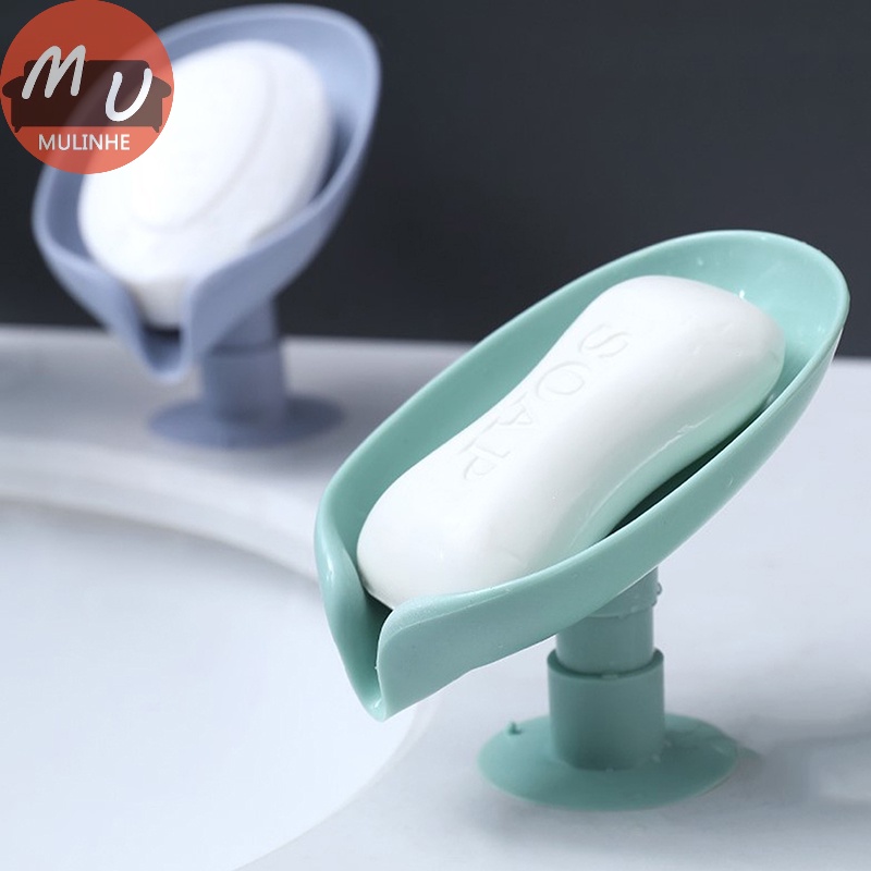 Hộp Đựng Xà Phòng Hình Chiếc Lá Xinh Xắn Tiện Dụng Cho Nhà Tắm