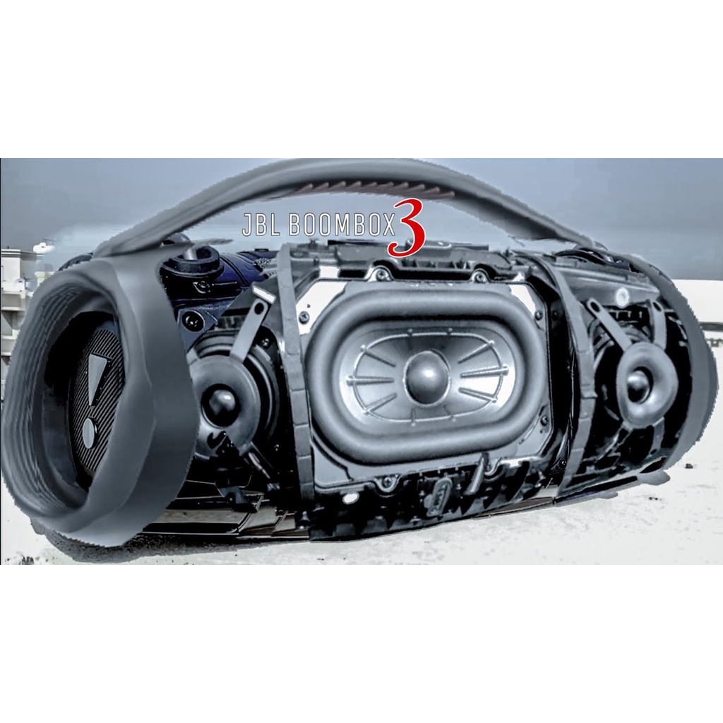 Loa Bluetooth Bombox – Loa Sub Siêu Trầm Công Suất Lớn - Ghép Nối Âm Thanh Stereo 3D - Chống Nước Ipx7.