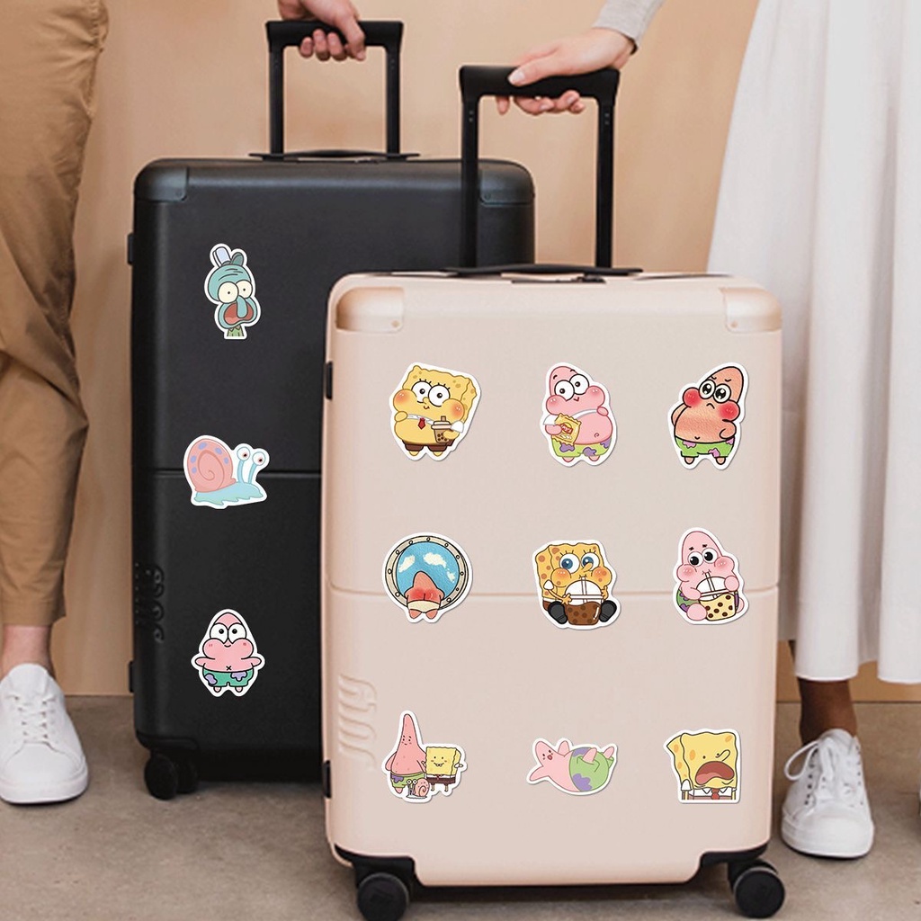 Nhãn dán Sanrio đáng yêu sticker gấu dâu tây nhãn dán không thấm nước mô hình hoạt hình