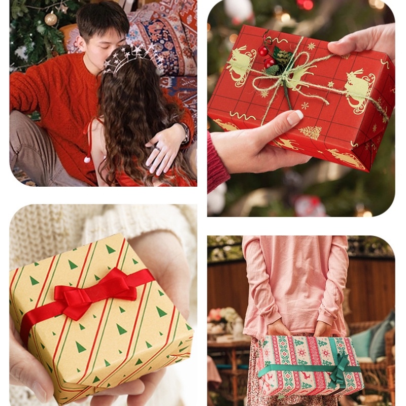 Hộp Giấy Gói Quà Giáng Sinh 50 * 70cm