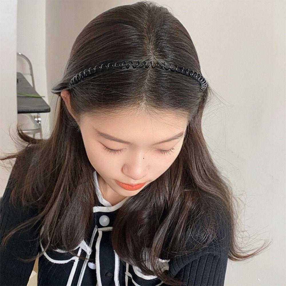 Mxbeauty Băng Đô Cài Tóc Bằng Kim Loại Mỏng Thiết Kế Đơn Giản Sáng Tạo Cho Nam