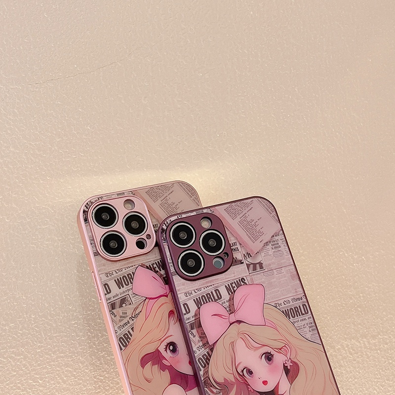 Ốp Điện Thoại Mặt Kính Cho iphone 15 14 11 plus 12 13 pro max 15 14 11 plus 12 13 pro max