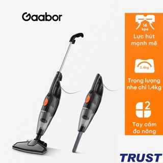 Máy hút bụi Gaabor GVCW-M15A lực hút siêu mạnh 16000PA chổi quét 90 độ có bánh lăn - Chính Hãng