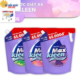 Nước giặt xả Maxkleen 3.8kg/ túi hương huyền diệu