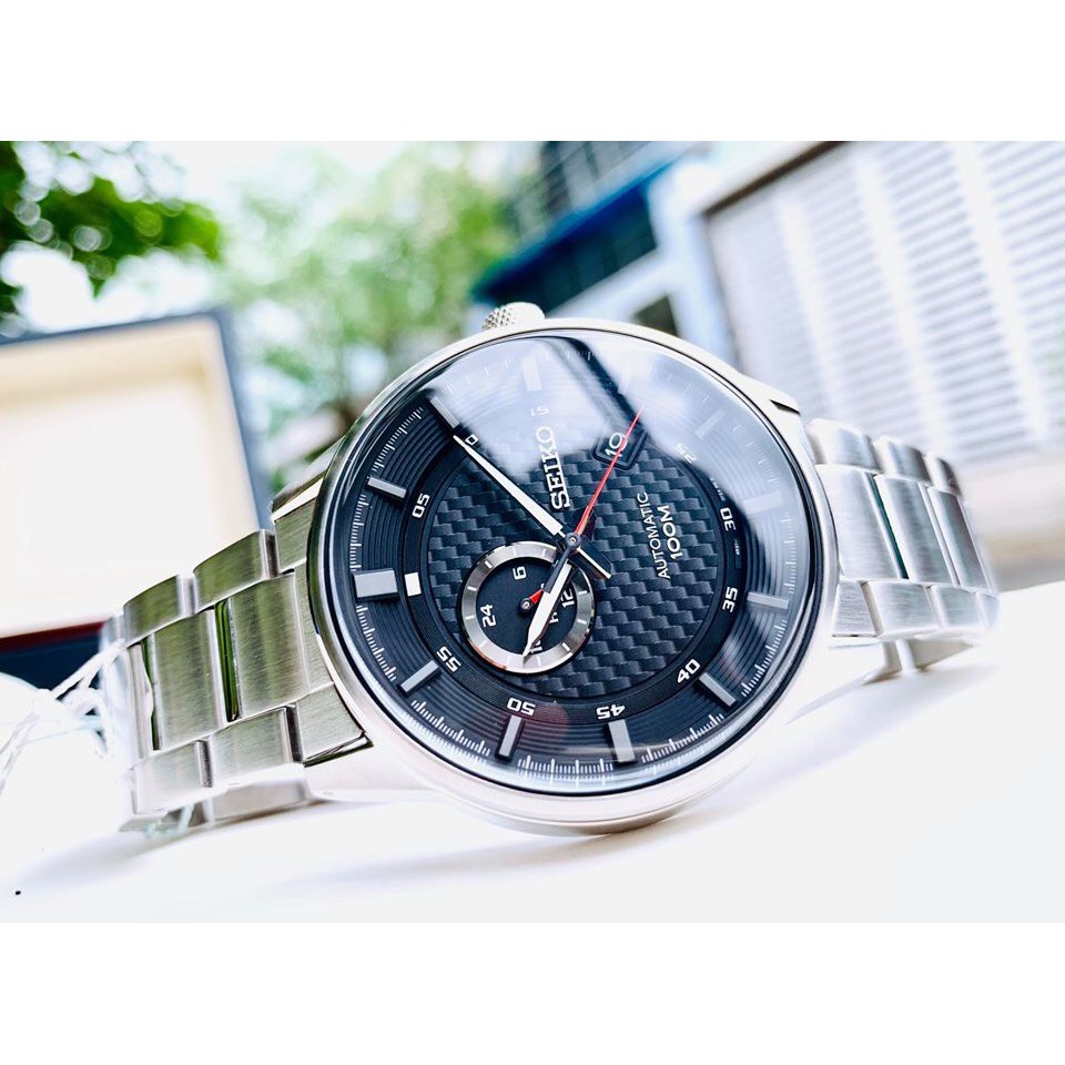 Đồng hồ nam chính hãng Seiko SSA381K1 - Máy Automatic cơ - Kính cứng