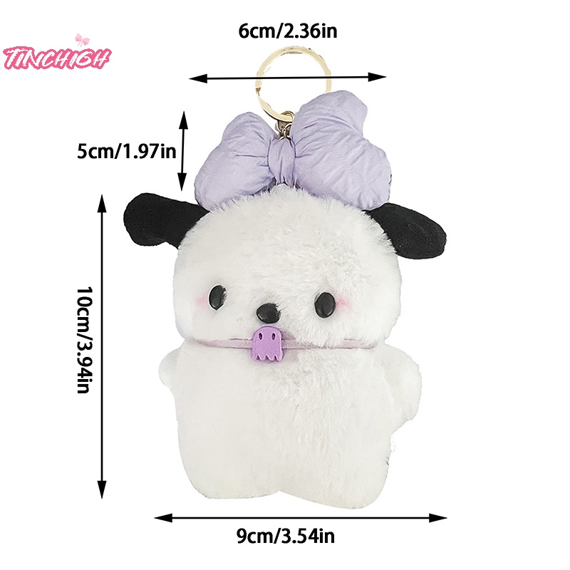 Móc Khóa Hình sanrio Hoạt Hình Nhồi Bông Mềm Mại Dễ Thương Làm Quà Tặng Sinh Nhật Cho Bé