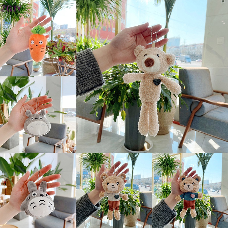 Móc Chìa Khóa Hình Búp Bê Hoạt Hình Dễ Thương Cho Nữ Mới