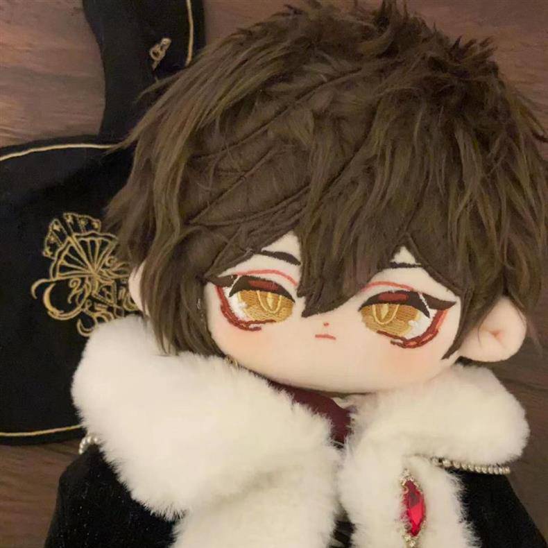 Ere1 Búp Bê Nhồi Bông genshin zhongli 20cm Trang Trí Nhà Cửa