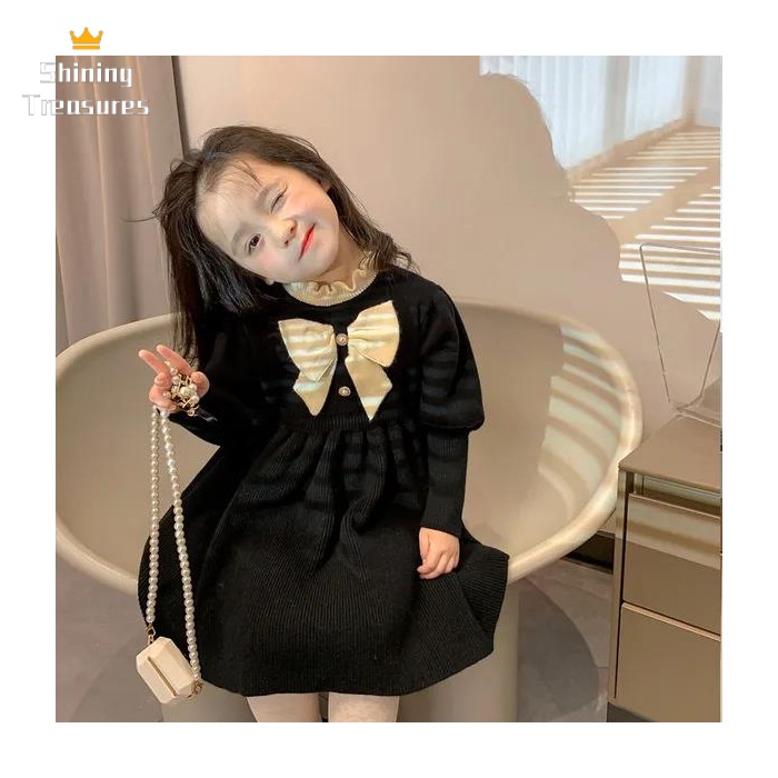 ShiningTreasures Váy Bé Gái váy váy trẻ em công chúa bé gái thời trang dễ thương đẹp 2023 NEW KLQ2391UI1 38Z230920